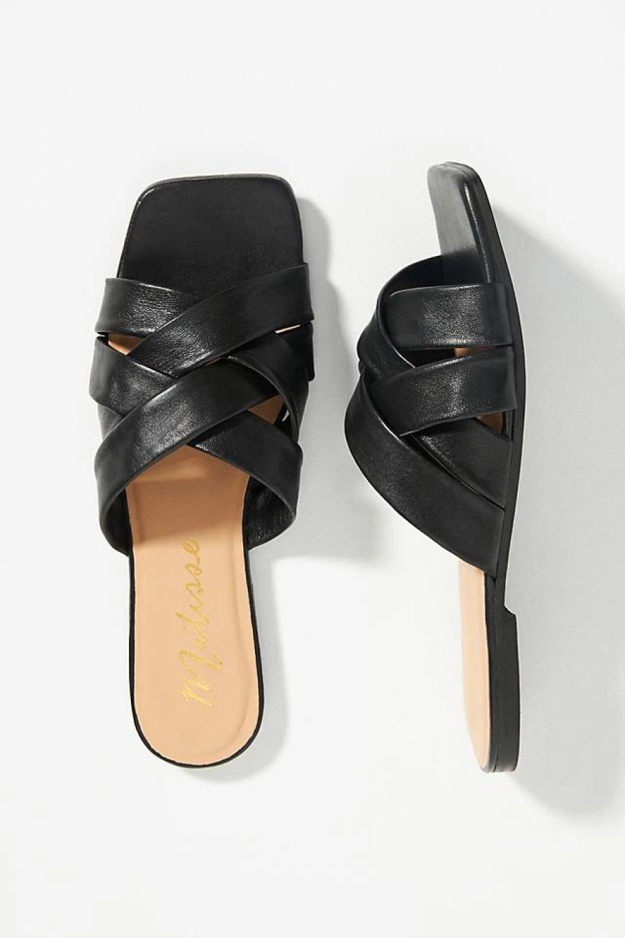 * Wholesale Matisse Pressure Slide Sandals Black | Resort & Vacation Sandals