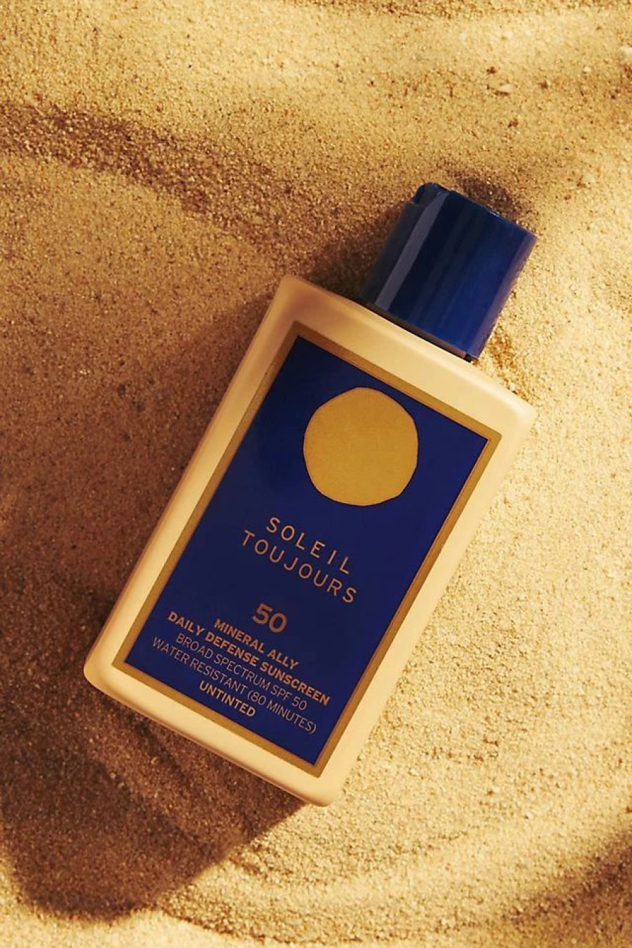 * Outlet Soleil Toujours Spf 50 Mineral Ally Daily Defense Sunscreen Navy | Suncare