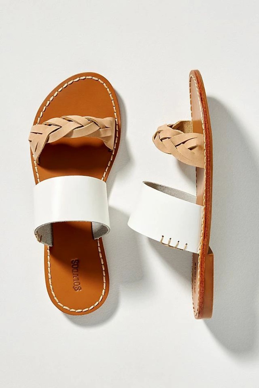 * Top 10 Soludos Braided Slide Sandals White | Resort & Vacation Sandals