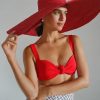 * Deals Beach Riot Sophia Bikini Top Holiday Red | Swimwear