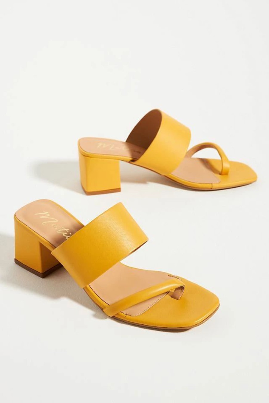 * Best Pirce Matisse Fade Heeled Sandals Orange | Resort & Vacation Sandals