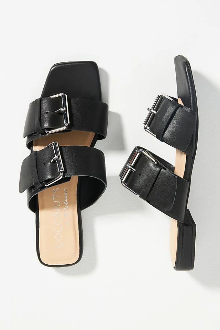 * Buy Matisse Moxie Slide Sandals Black | Resort & Vacation Sandals