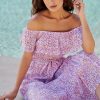 * Best Sale Mer St. Barth Juliette Off-The-Shoulder Dress Pink | Cover-Ups