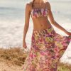 * Deals By Anthropologie Tiered Skirt Pink | Beach Bottoms