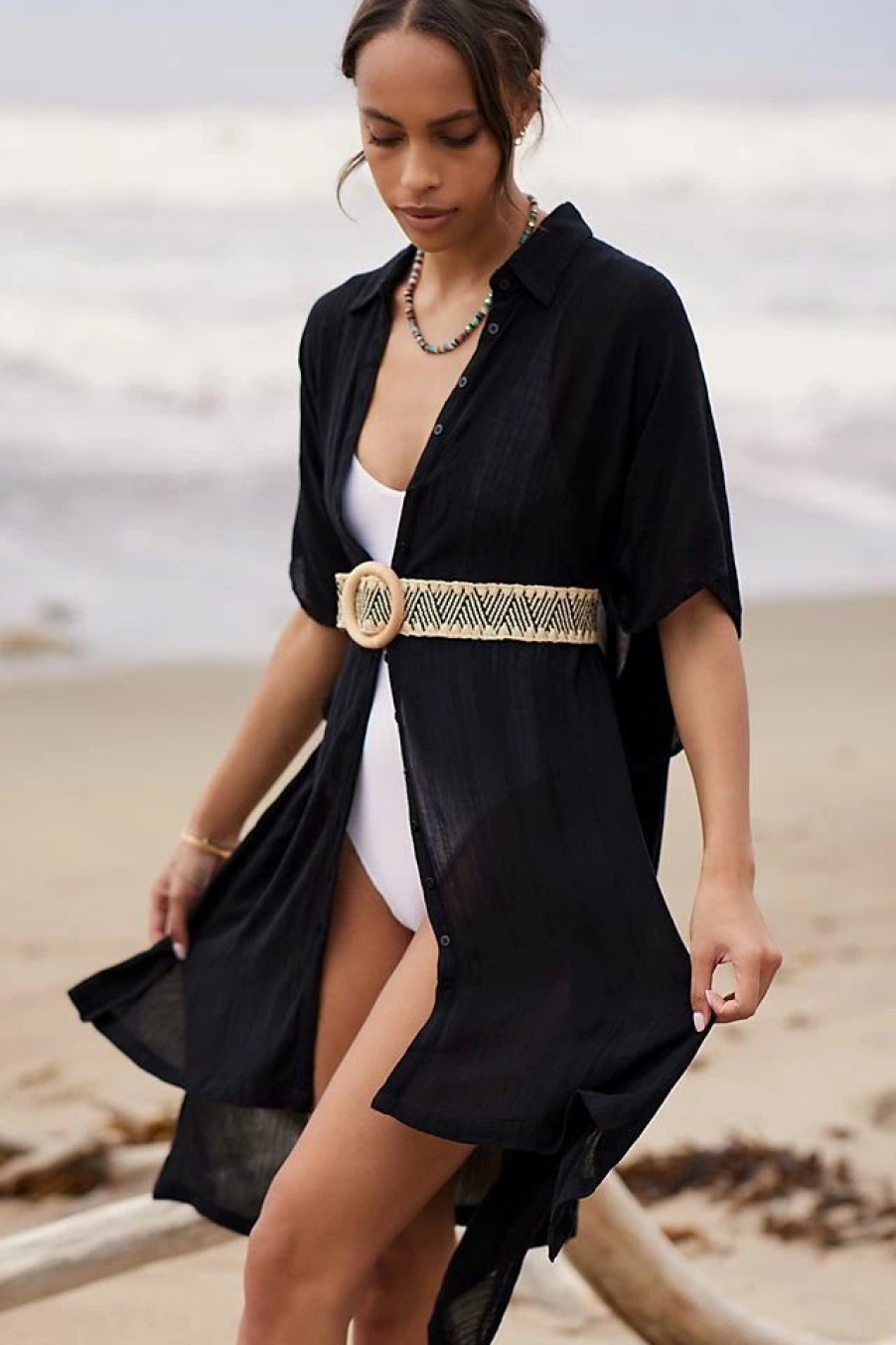 * Brand New Lspace Anita Cover-Up Black | Cover-Ups