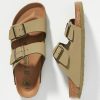 * Cheapest Birkenstock Arizona Vegan Sandals Khaki | Resort & Vacation Sandals